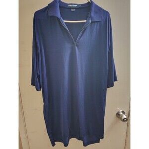 Polo Golf Pima 100% Cotton L Navy Ralph Lauren Soft Stretch‎ Peru Made